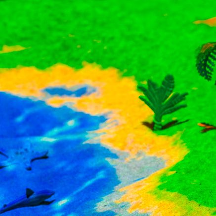 интерактивная проекционная песочница