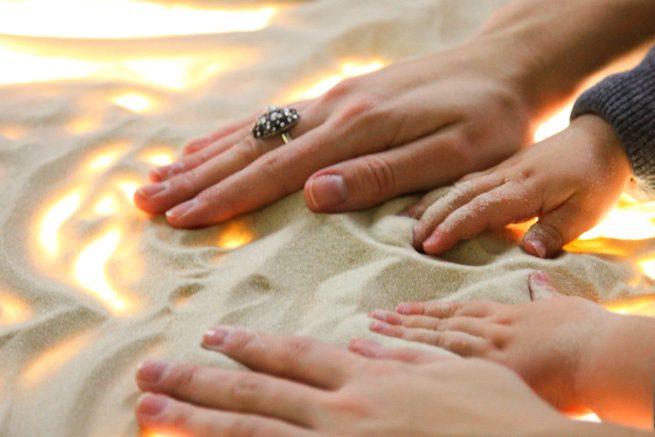 Песочные занятия с ребенком