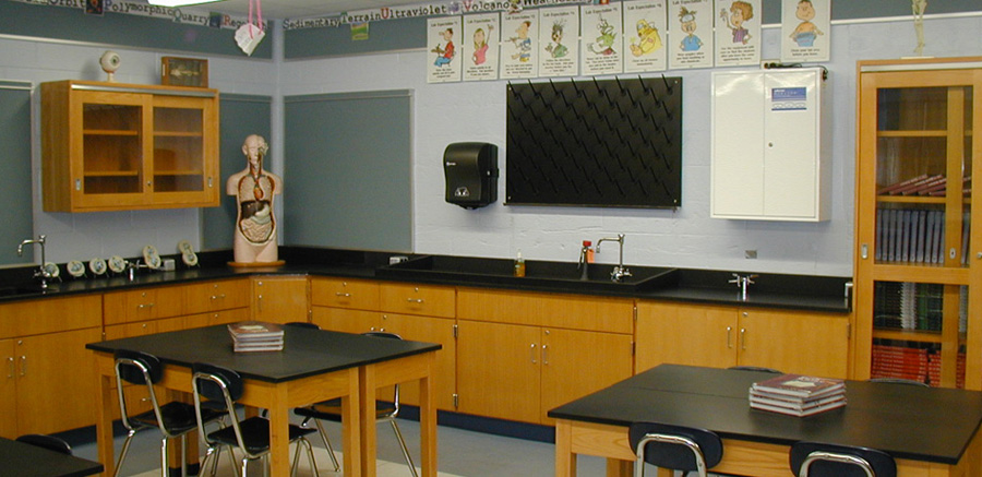 лабораторная комната в школе